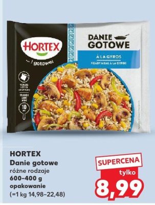 Danie gotowe Hortex różne rodzaje promocja w Kaufland