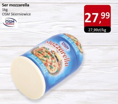 Ser mozzarella blok Zm soko艂贸w promocja w Market Point