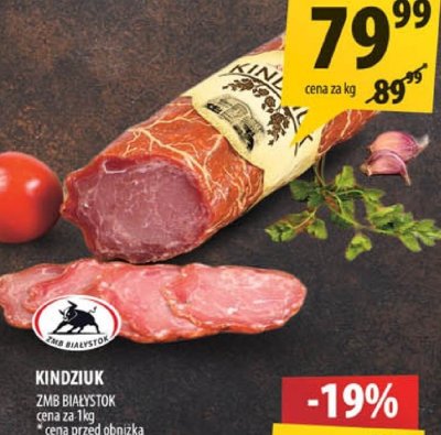 Kindziuk Zmb wiejskie rarytasy promocja w Arhelan