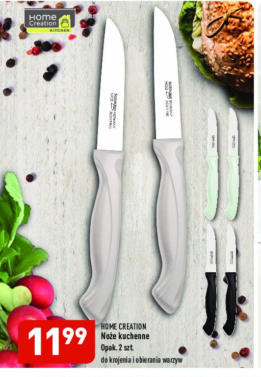 Zestaw noży kuchennych Home creation promocja