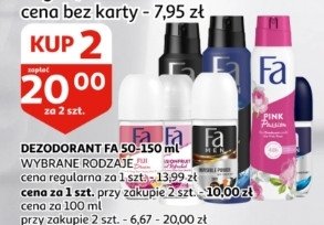 Dezodorant citrus green scent Fa men sport promocja