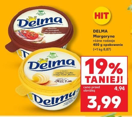 Margaryna Delma o smaku wiejskiego masełka promocja