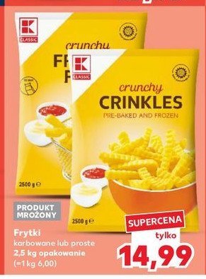 Frytki K-classic promocja