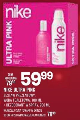 Zestaw prezentowy Nike Ultra Pink promocja w Drogerie Natura