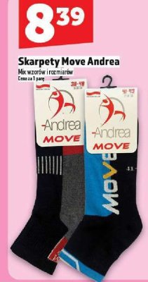 Skarpety Move Andrea promocja w TOPAZ