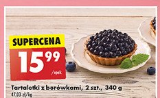 Tartaletki z borówkami promocja