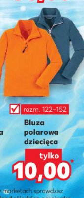 Bluza polarowa dziecięca 122-152 promocja