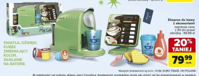 Ekspres do kawy z akcesoriami promocja w Carrefour
