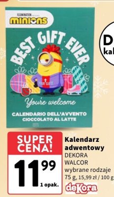 Kalendarz adwentowy promocja w Intermarche