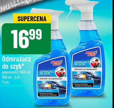 Odmrażacz w sprayu Moje auto promocja