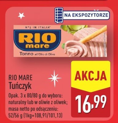 Tuńczyk w oliwie z oliwek promocja w Aldi