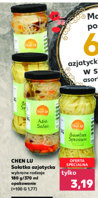 Sałatka bambus sprossen Chen lu promocja