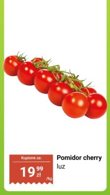 Pomidor cherry luz promocja w Dino