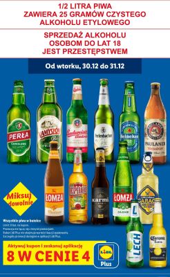 Piwo promocja w Lidl