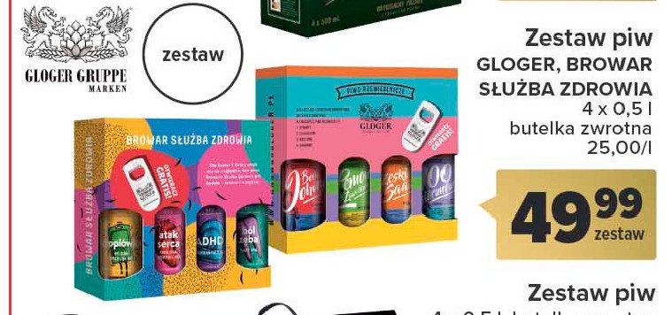 Zestaw piw Gloger promocja