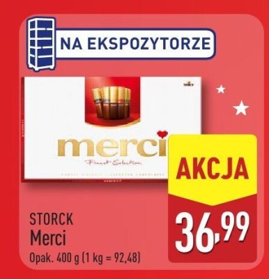 Merci STORCK promocja w Aldi