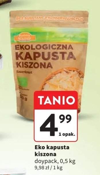 Kapusta kiszona PRODUKTY KISZONE promocja