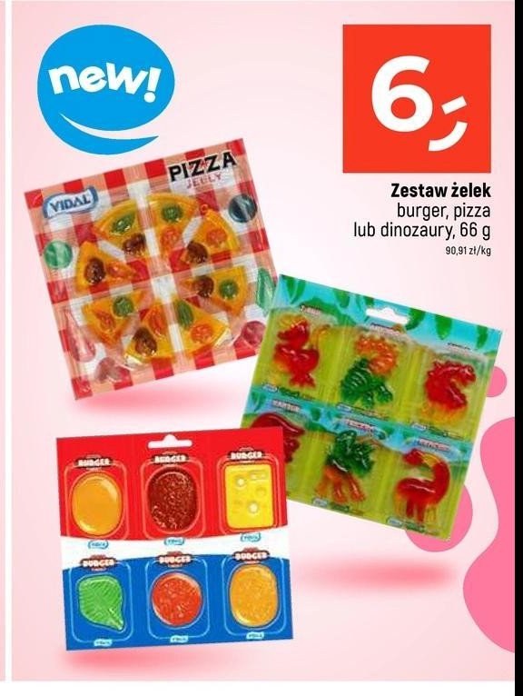 Żelki pizza Vidal promocja