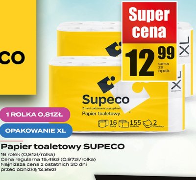 Papier toaletowy promocja w Supeco