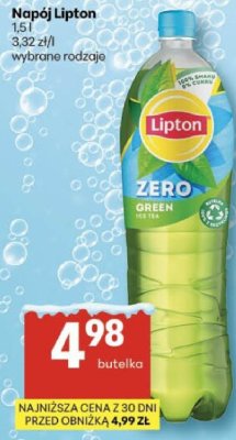 Napój Lipton promocja w Delikatesy Centrum