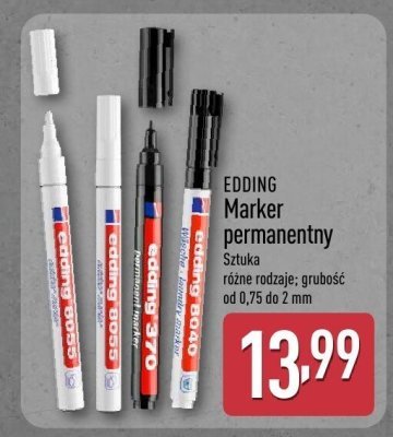 Marker permanentny EDDING promocja w Aldi