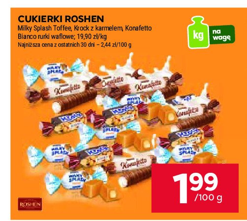 Rurki mix Roshen konafetto promocja