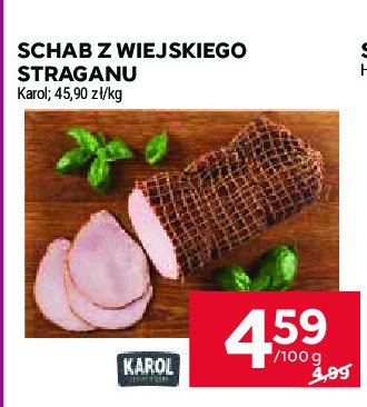 Schab z wiejskiego straganu Karol promocja