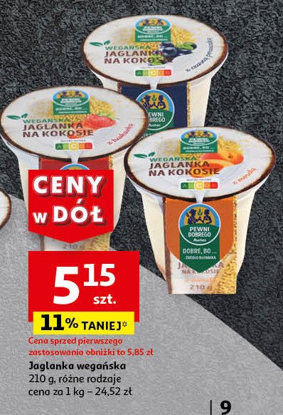 Wegańska jaglanka na kokosie z morelą Auchan pewni dobrego promocja