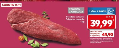 Wołowina Irlandzka Polędwica cygańska 1 kg promocja w Kaufland