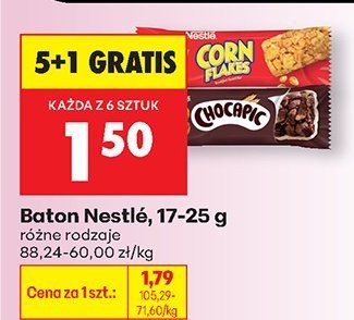 Baton Nestlé Corn Flakes promocja w Biedronka