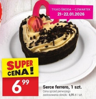 Serce ferrero, 1 szt. promocja w Twój Market