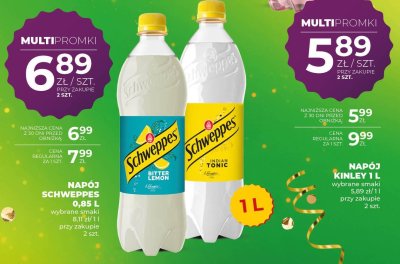 Napój Schweppes Indian Tonic 1L promocja w Duży Ben