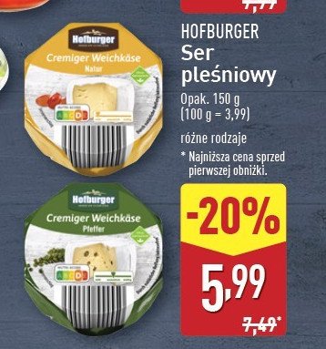 Ser pleśniowy pfeffer Hofburger promocja