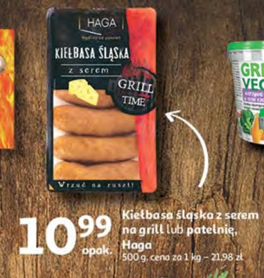 Kiełbasa śląska z serem Haga promocja