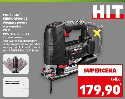 Akumulatorowa wyrzynarka Parkside promocja w Kaufland