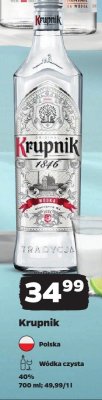 Wódka Krupnik promocja w Netto