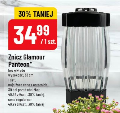 Znicz Glamour Panteon bez wkładu promocja w POLOmarket
