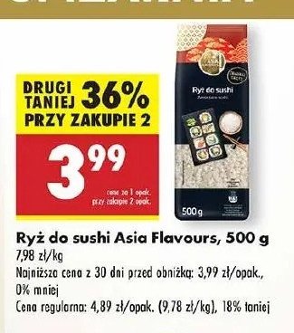 Ryż do sushi Asia flavours promocja