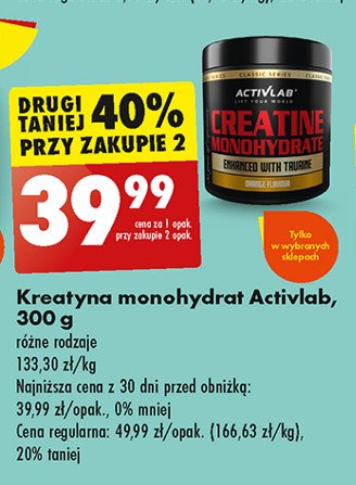 Kreatyna z witaminami Activlab promocja