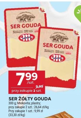 Ser żółty gouda promocja w Stokrotka