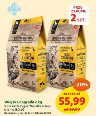 Karma Wiejska Zagroda 2 kg promocja w MAXI ZOO