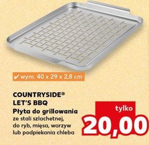 Płyta do grillowania 40 x 29 x 2.8 cm K-classic countryside promocja