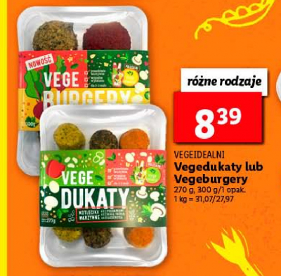 Calzone wegańskie Vegeidealni promocja