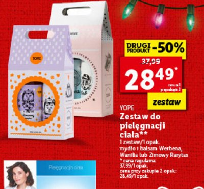 Zestaw zimowy rarytas: mydło do rąk + balsam do rąk i ciała Yope zestaw promocja