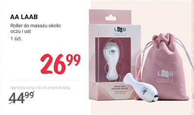 Roller do masażu okolic oczu i ust promocja w Rossmann