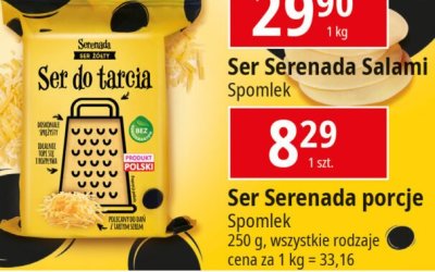 Ser do tarcia Serenada promocja