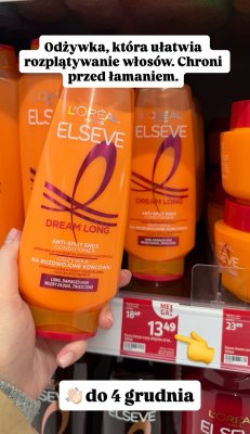 Odżywka do włosów promocja w Rossmann