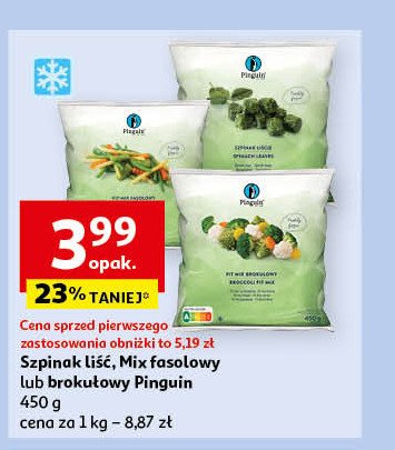 Szpinak li艣cie PINGUIN promocja