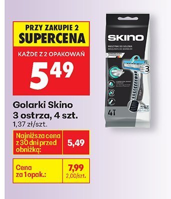 Golarki 3 ostrza promocja w Biedronka