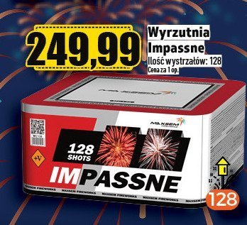 Wyrzutnia Impassne Ilość wystrzałów: 128 promocja w TOPAZ